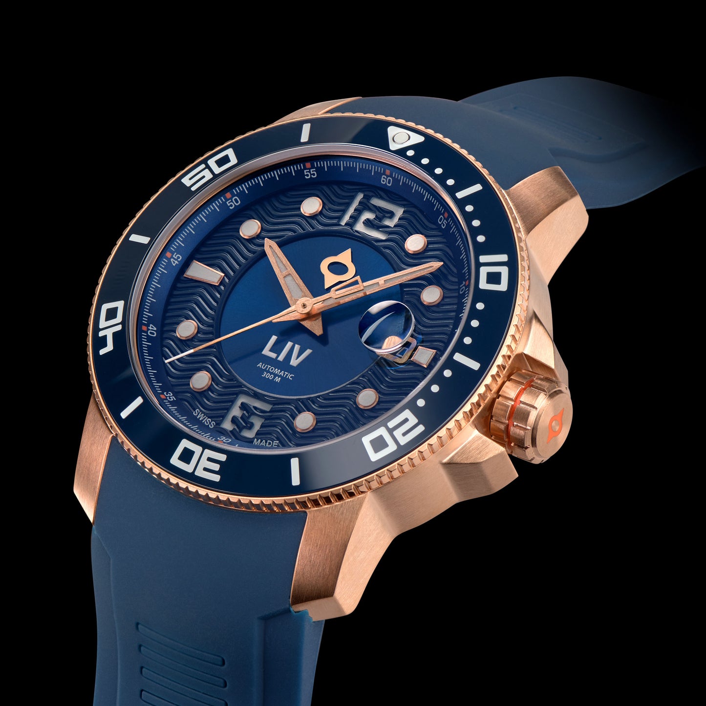 NEW! GX-Diver's 44mm Fusion Rose Gold & Blue Ceramic