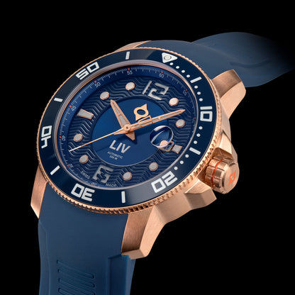 NEW! GX-Diver's 44mm Fusion Rose Gold & Blue Ceramic
