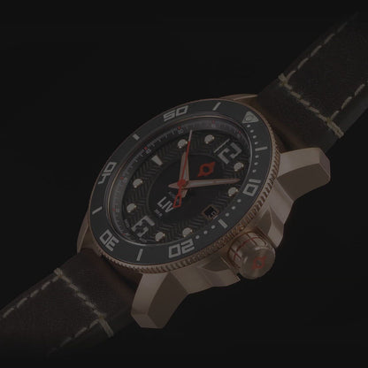 GX-Diver's 41mm Rose Gold & Gray